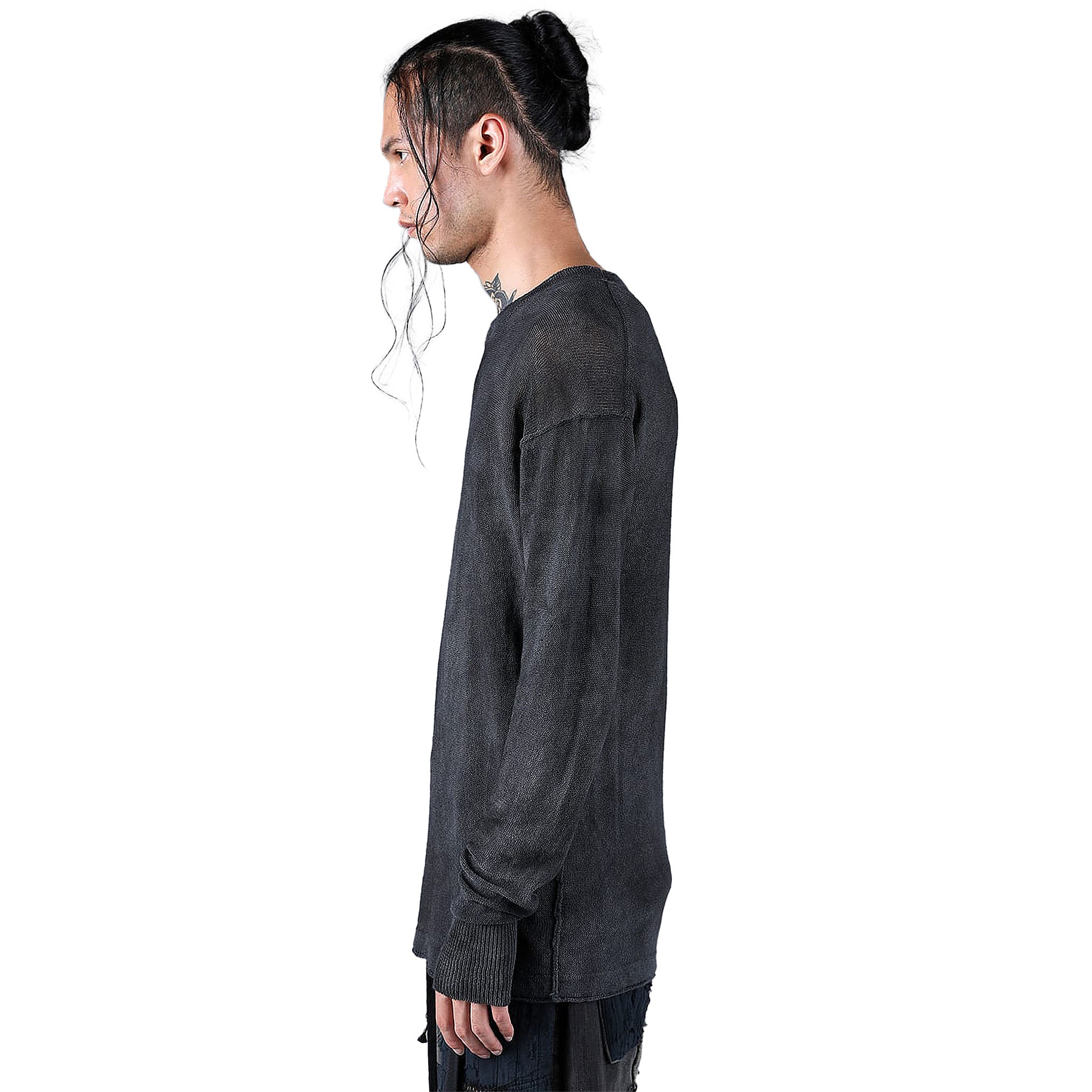 7G WASHI PAPER YARN KNIT PULLOVER