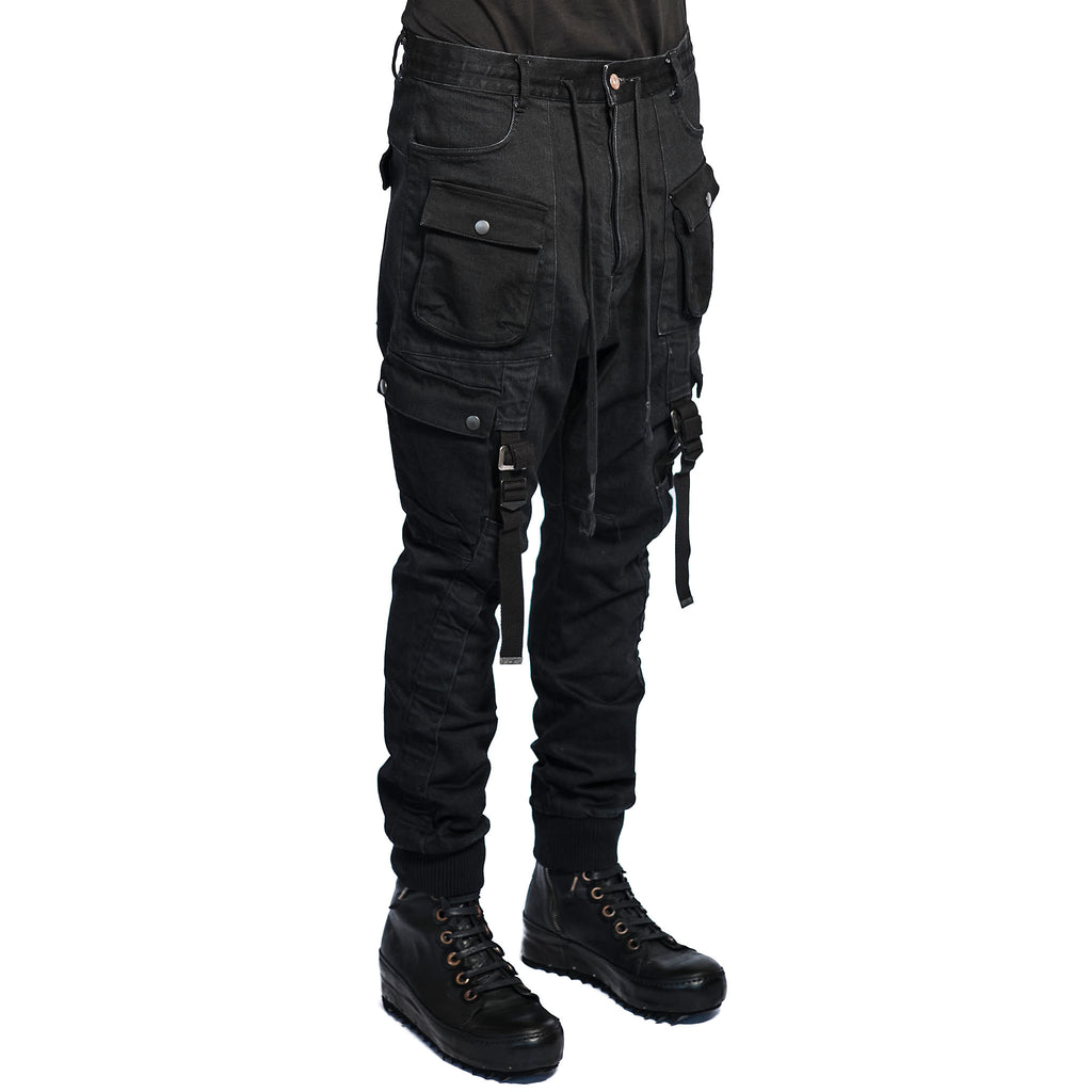 ADJUSTABLE STRAPPED CARGO JOGGER