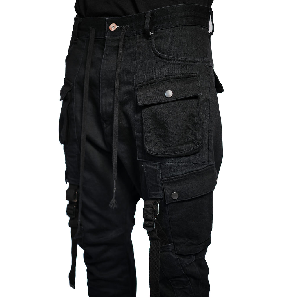 ADJUSTABLE STRAPPED CARGO JOGGER