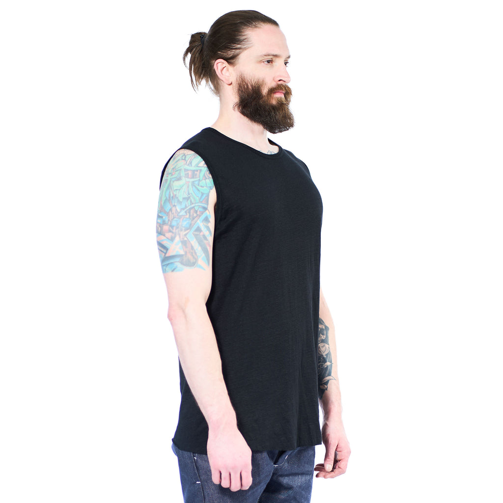 LINEN JERSEY CUT-OFF
