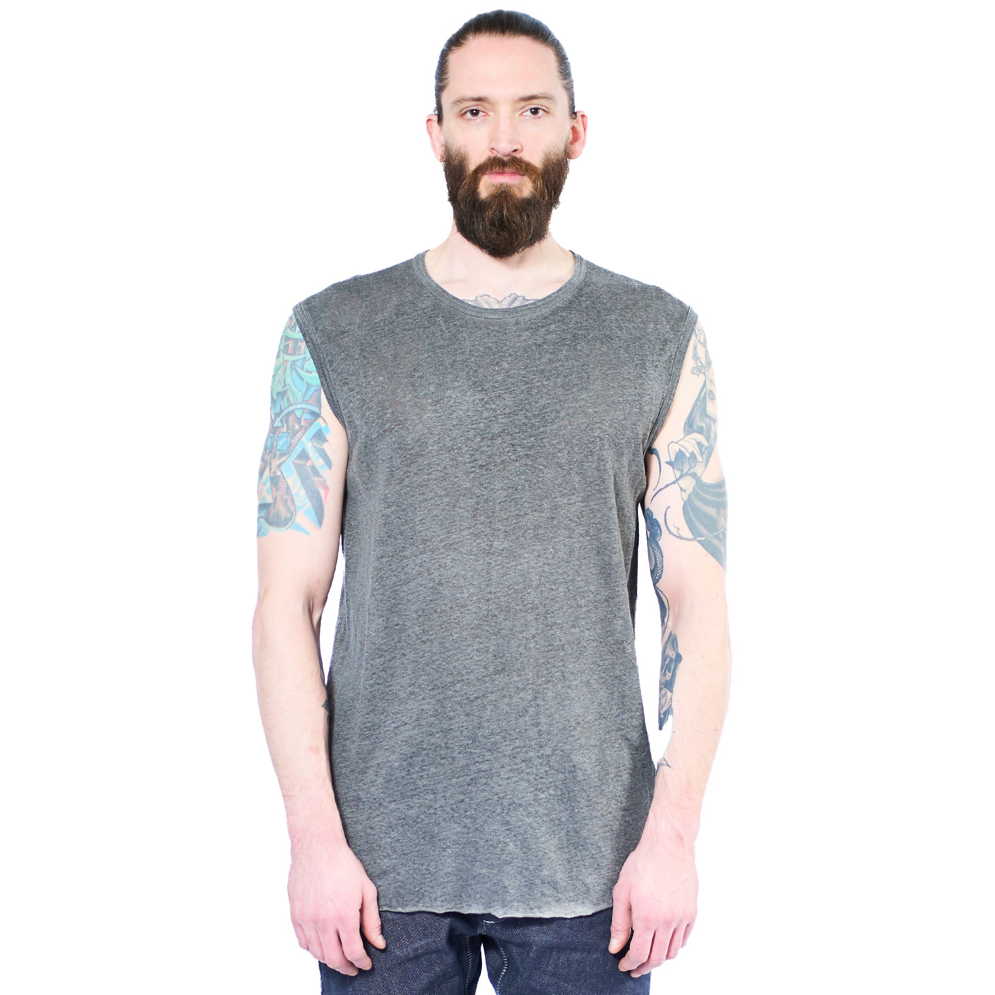 LINEN JERSEY CUT-OFF