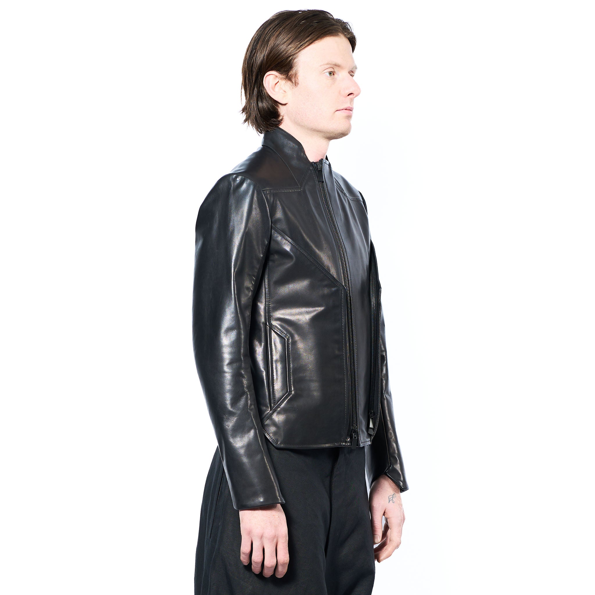 BEVEL JACKET (ROMA COW)