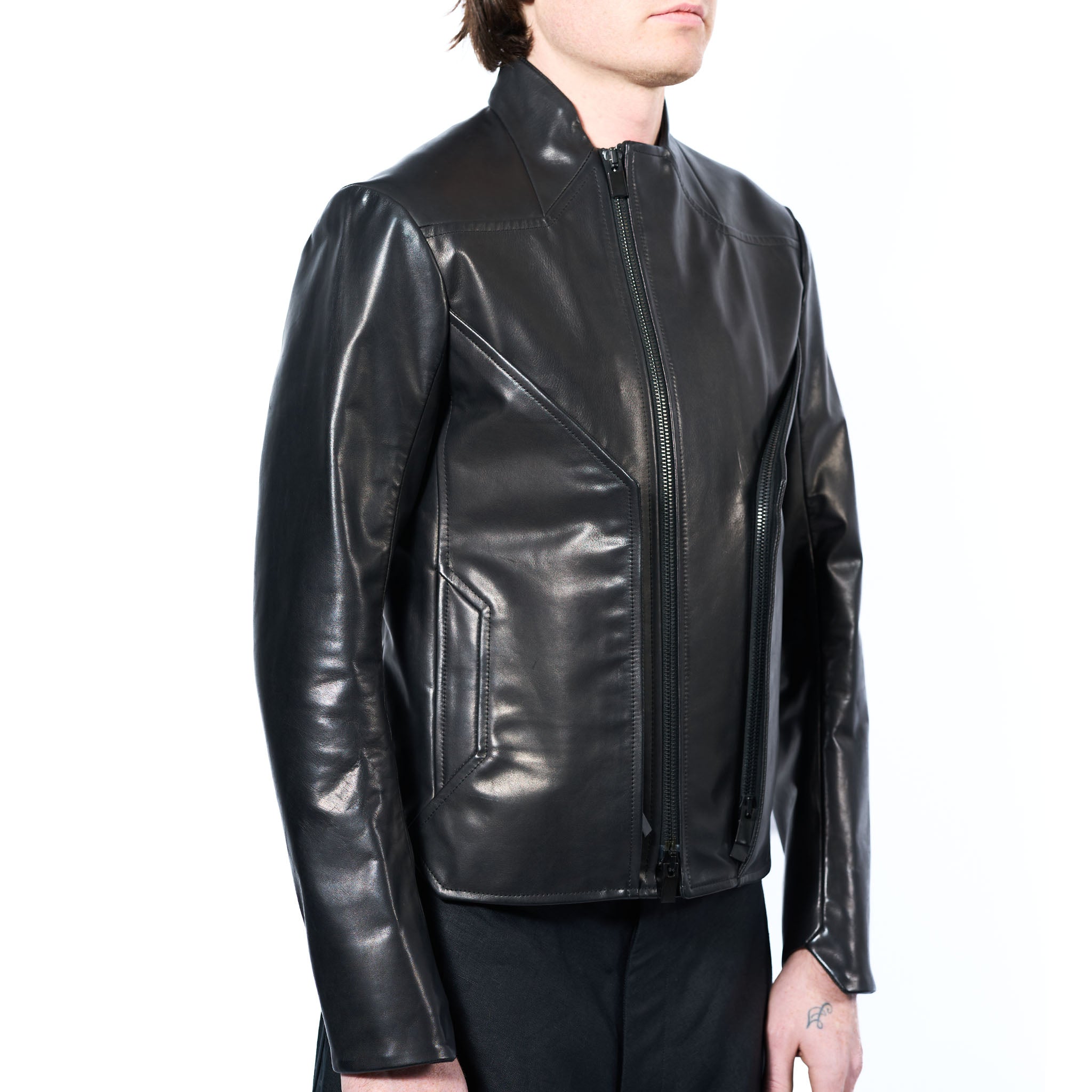 BEVEL JACKET (ROMA COW)