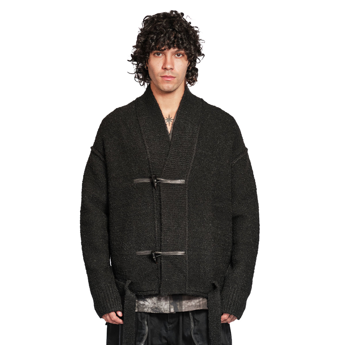 KNIT KIMONO JACKET