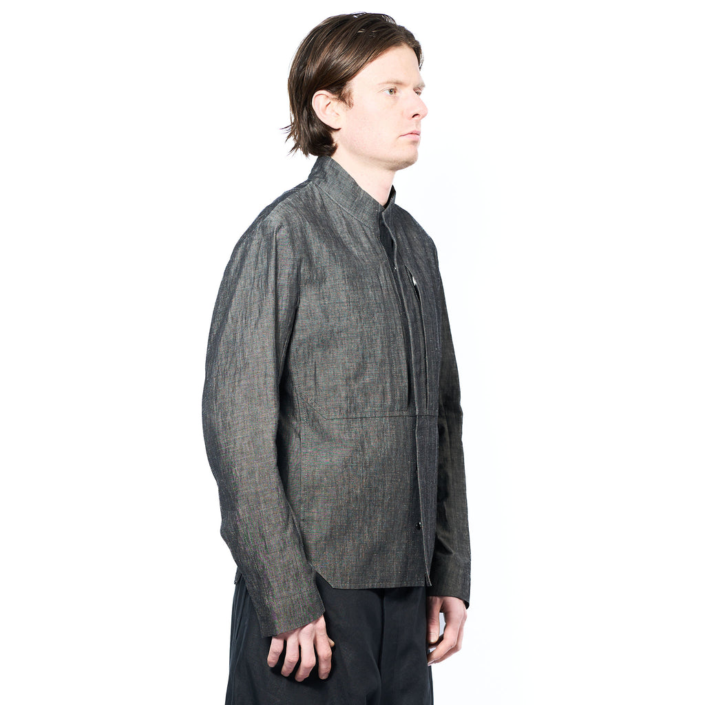 COMPOUND OVERSHIRT (JAPANESE CHAMBRAY)