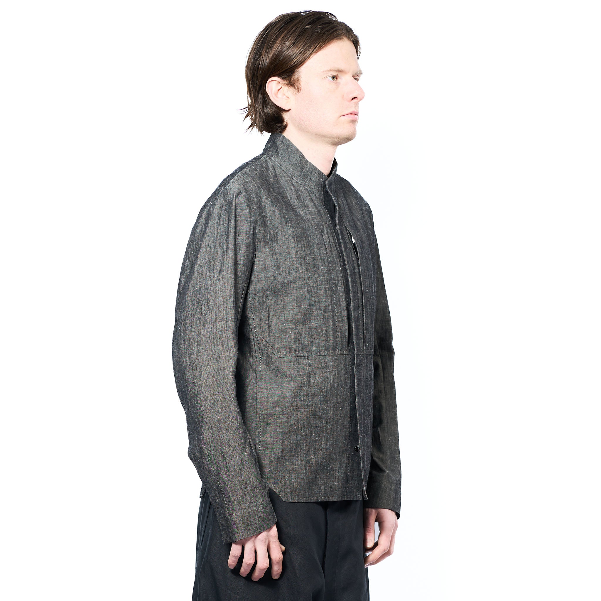 COMPOUND OVERSHIRT (JAPANESE CHAMBRAY)