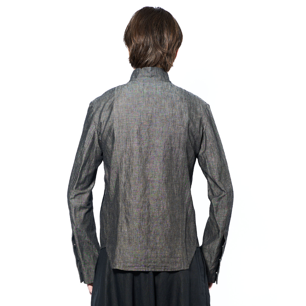 COMPOUND OVERSHIRT (JAPANESE CHAMBRAY)