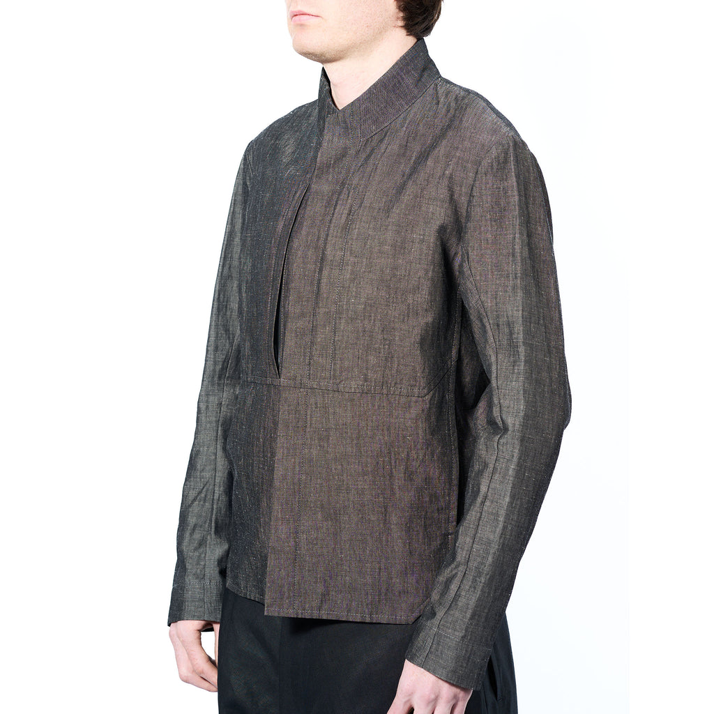 COMPOUND OVERSHIRT (JAPANESE CHAMBRAY)