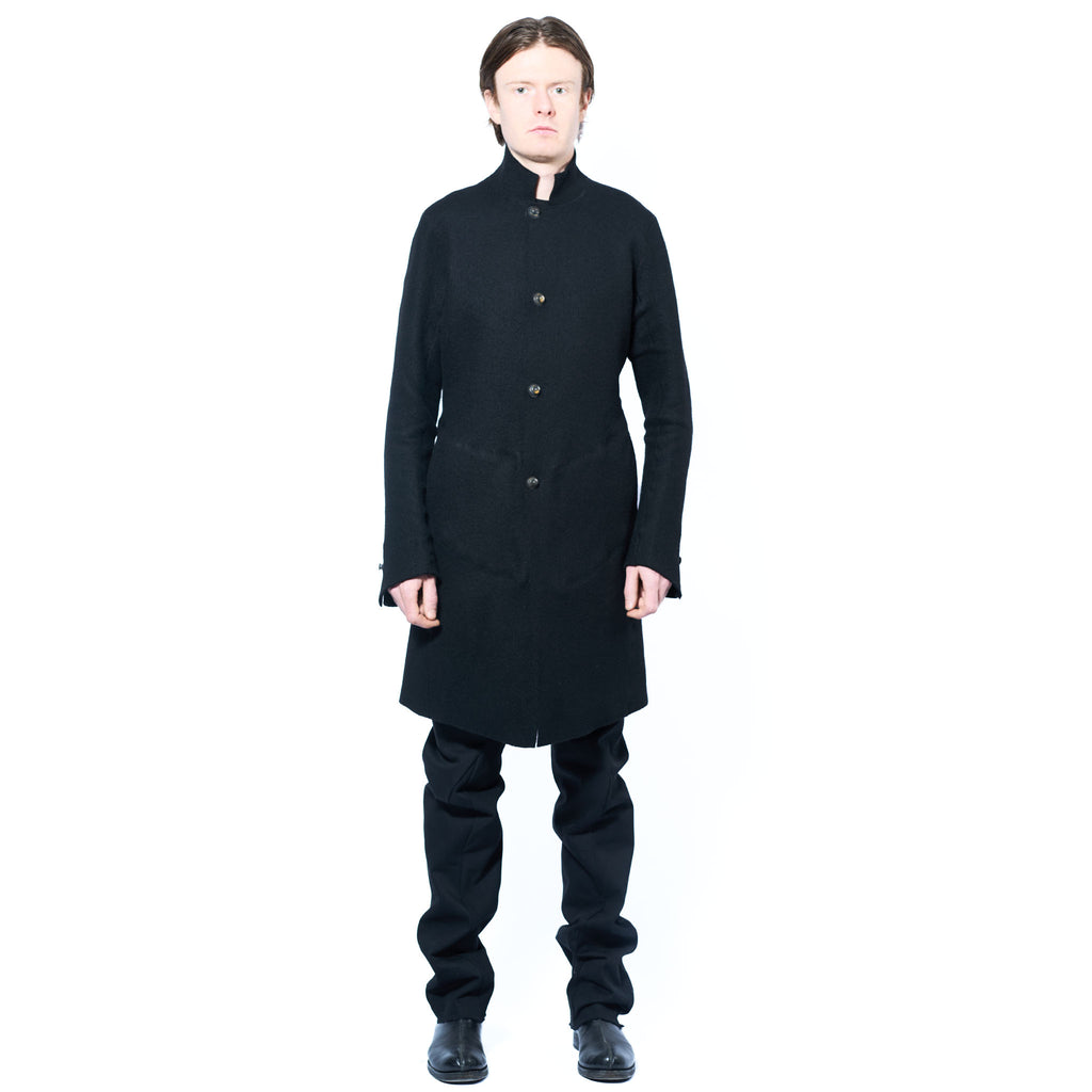 Boiled Wool Coat