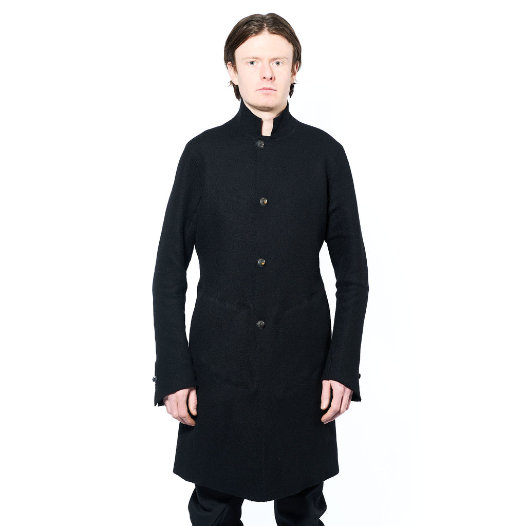 Boiled Wool Coat
