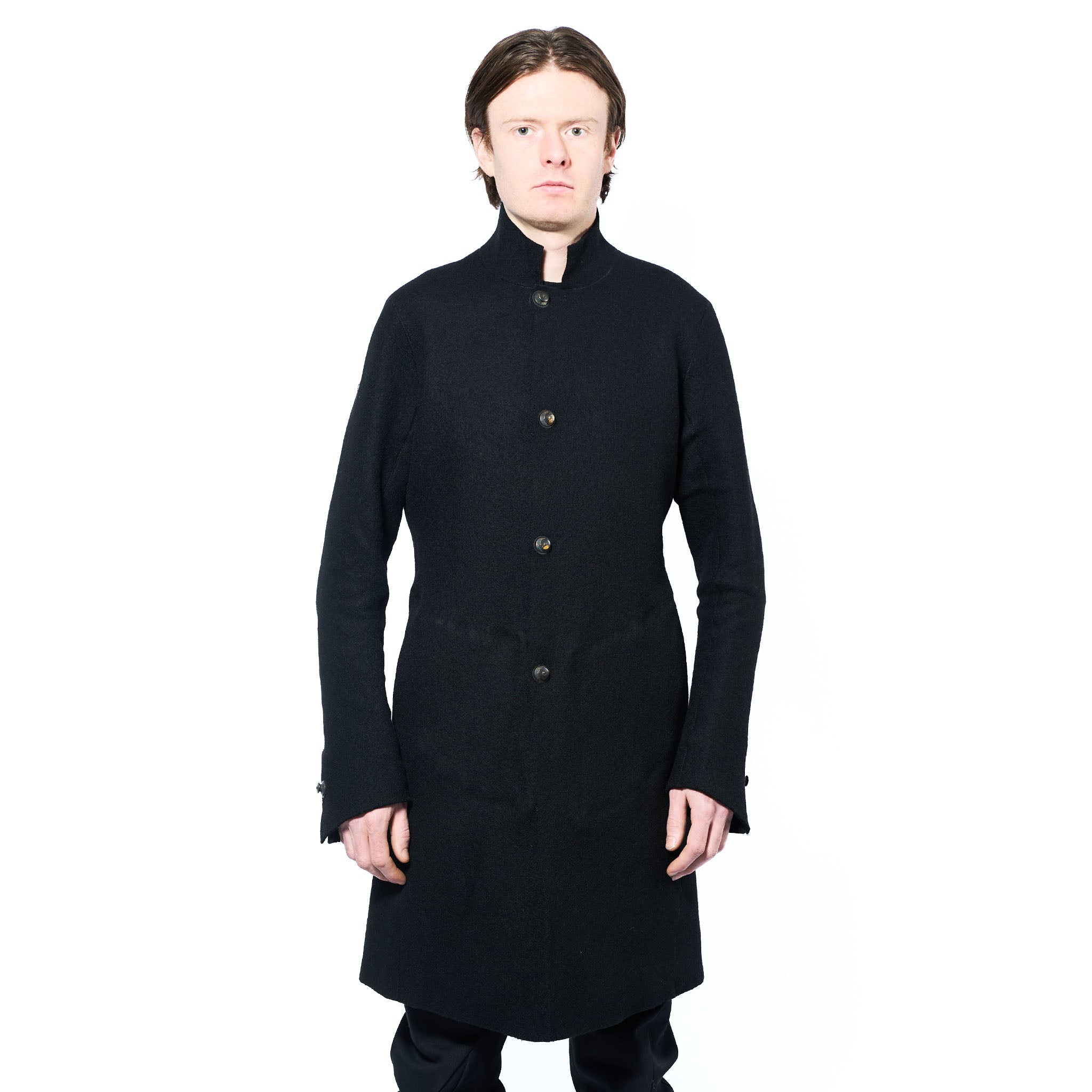 Boiled Wool Coat