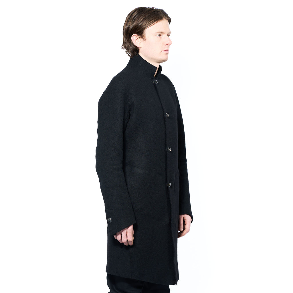 Boiled Wool Coat