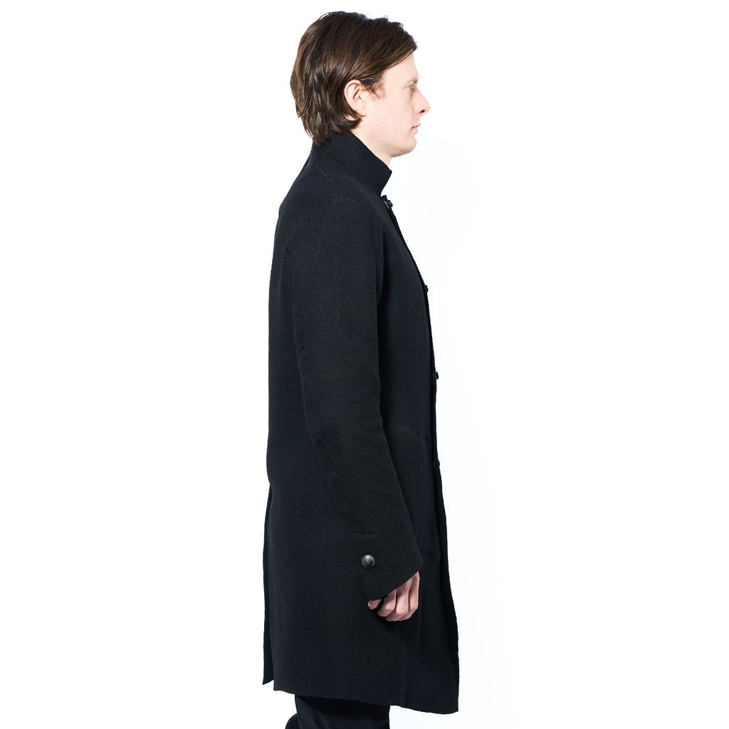 Boiled Wool Coat