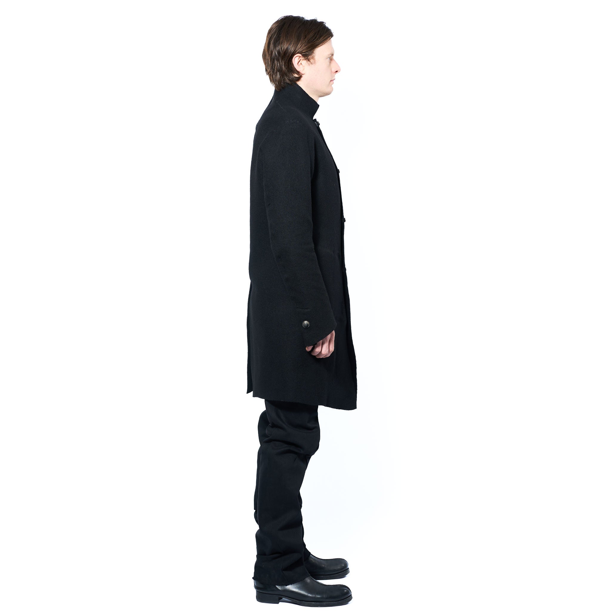 Boiled Wool Coat