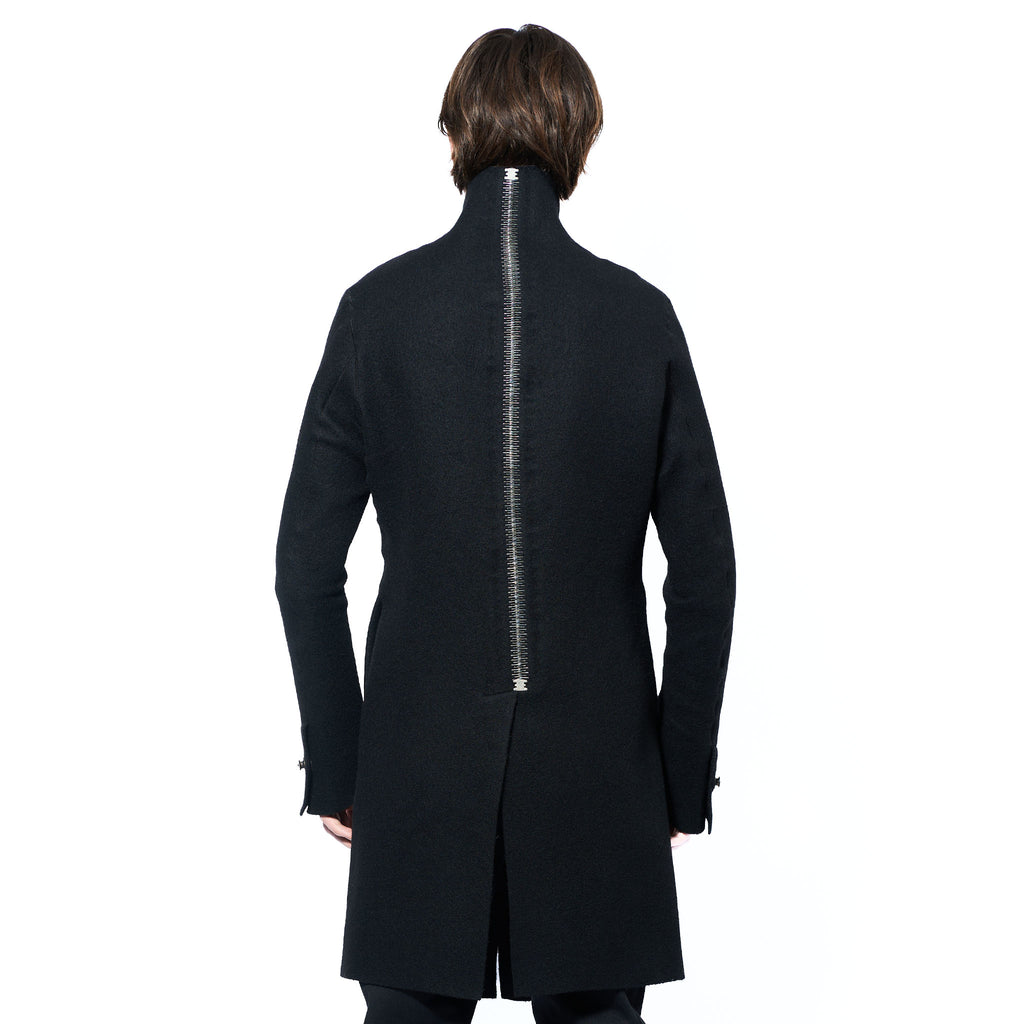 Boiled Wool Coat