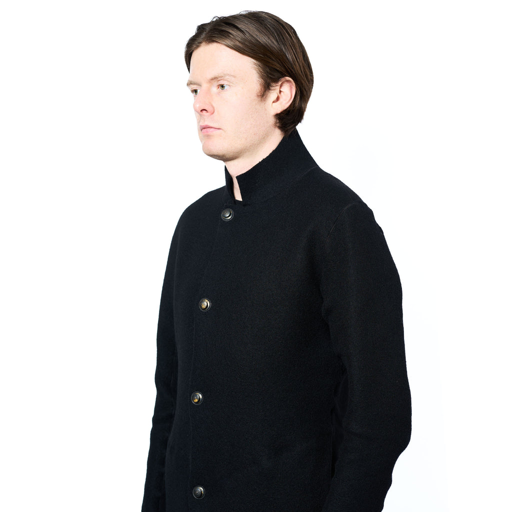 Boiled Wool Coat