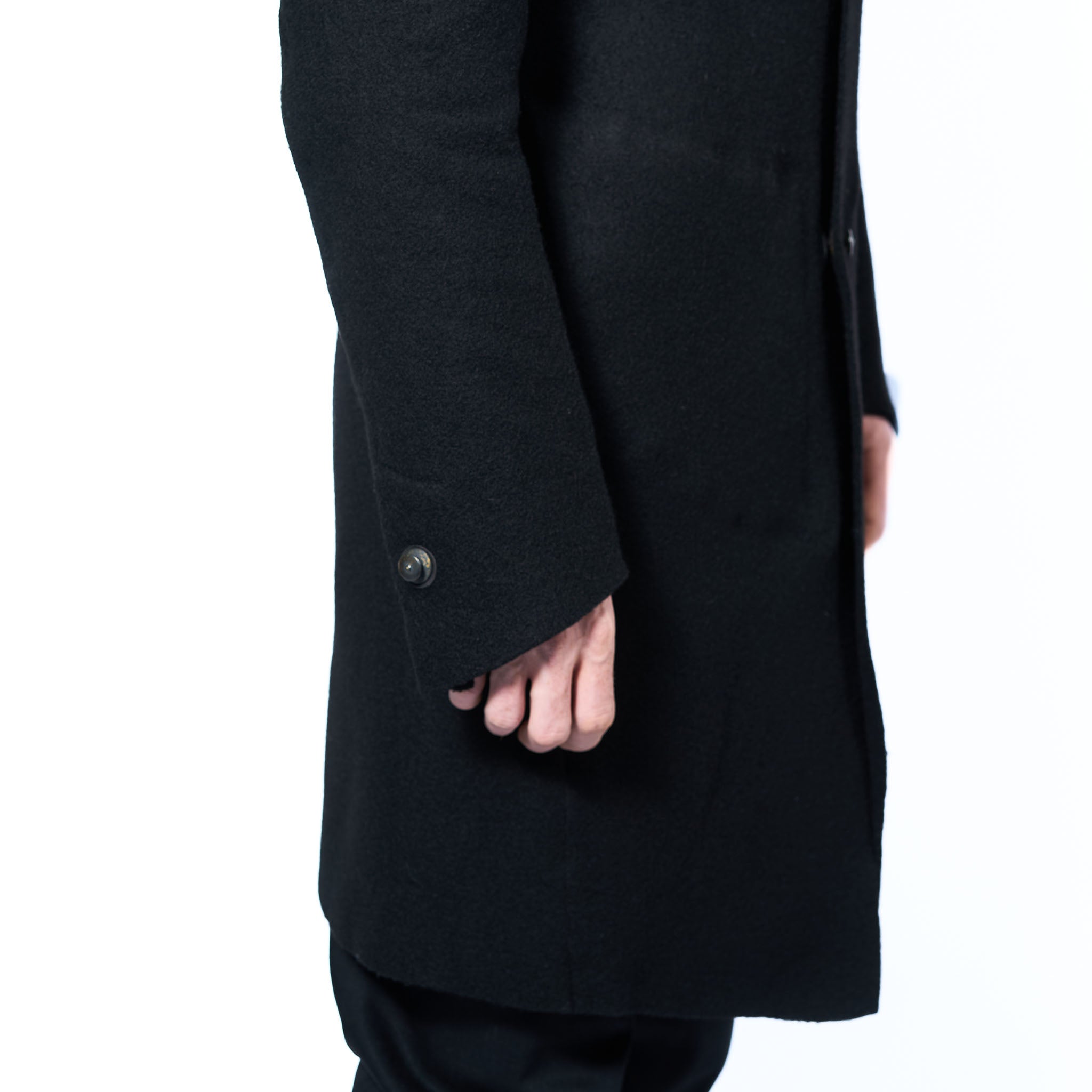 Boiled Wool Coat