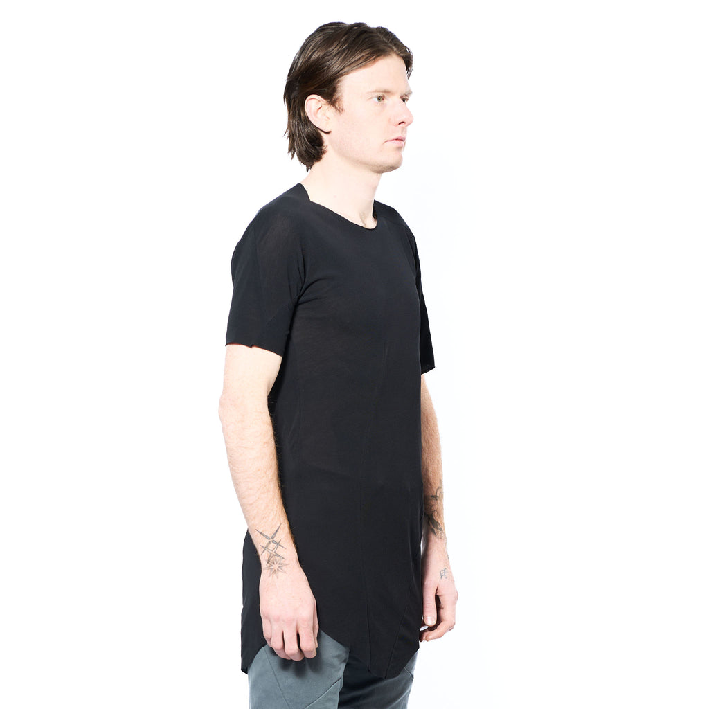 DISTORTION CURVED T-SHIRT
