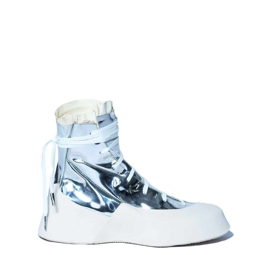 DISTORTION FEATHERWEIGHT HIGH TOP SNEAKERS (CHROMINATO)