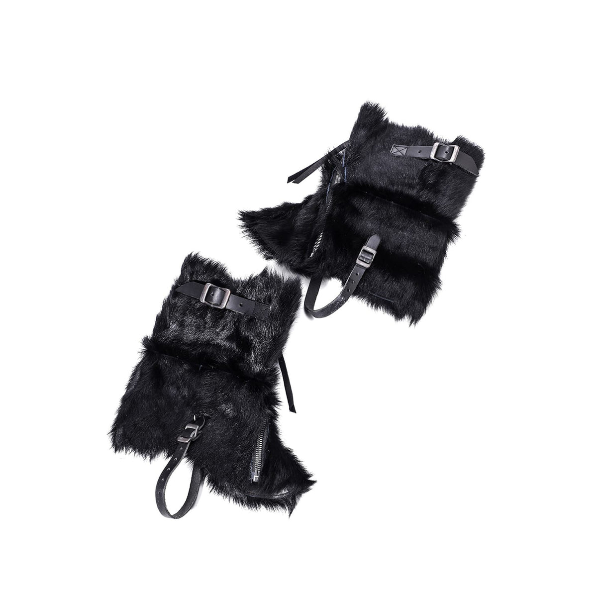 GOAT FUR / HORSE LEATHER GAITER