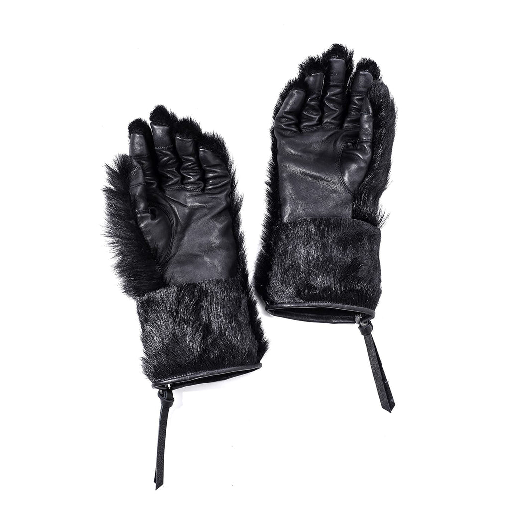GOAT FUR / HORSE HIDE GLOVES