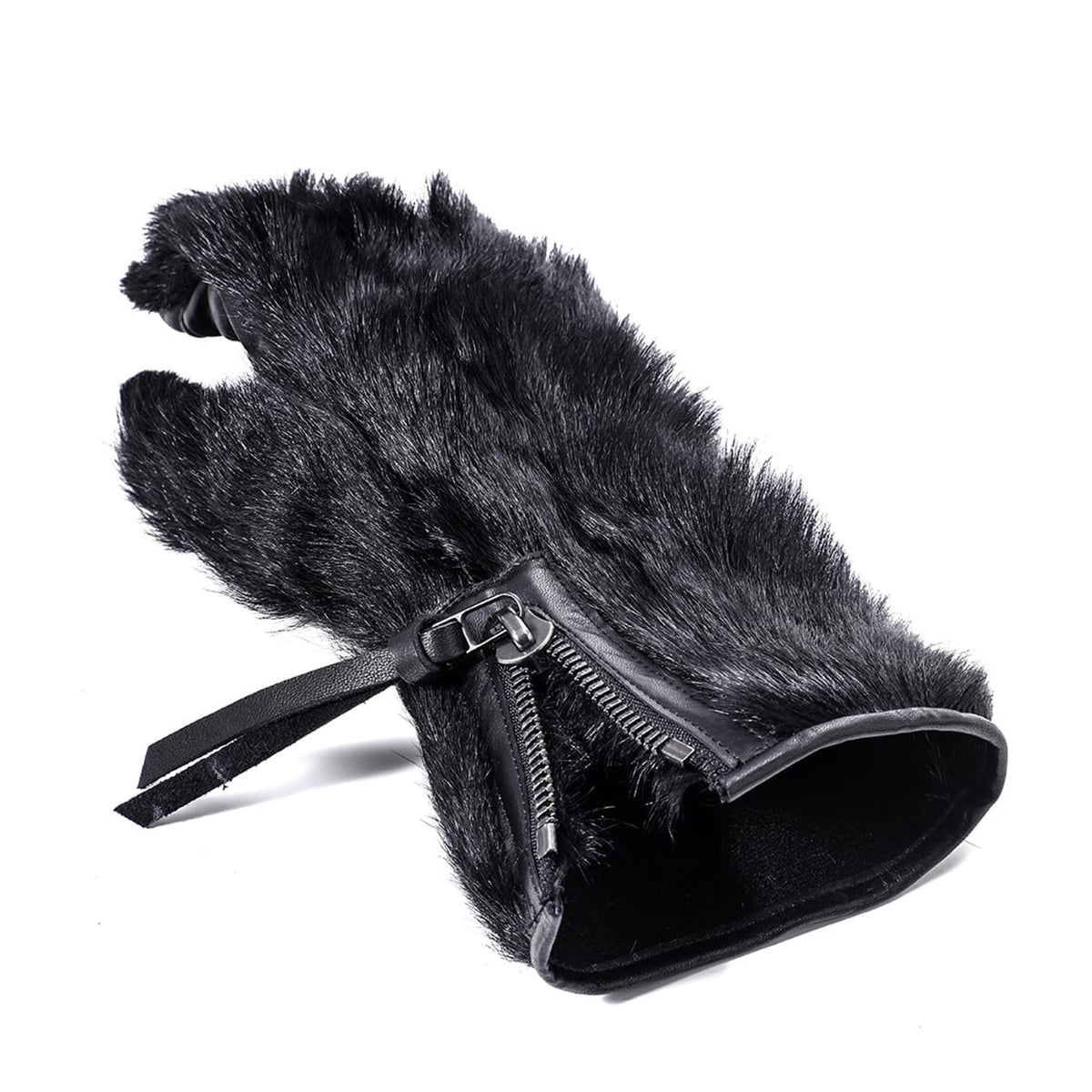 GOAT FUR / HORSE HIDE GLOVES