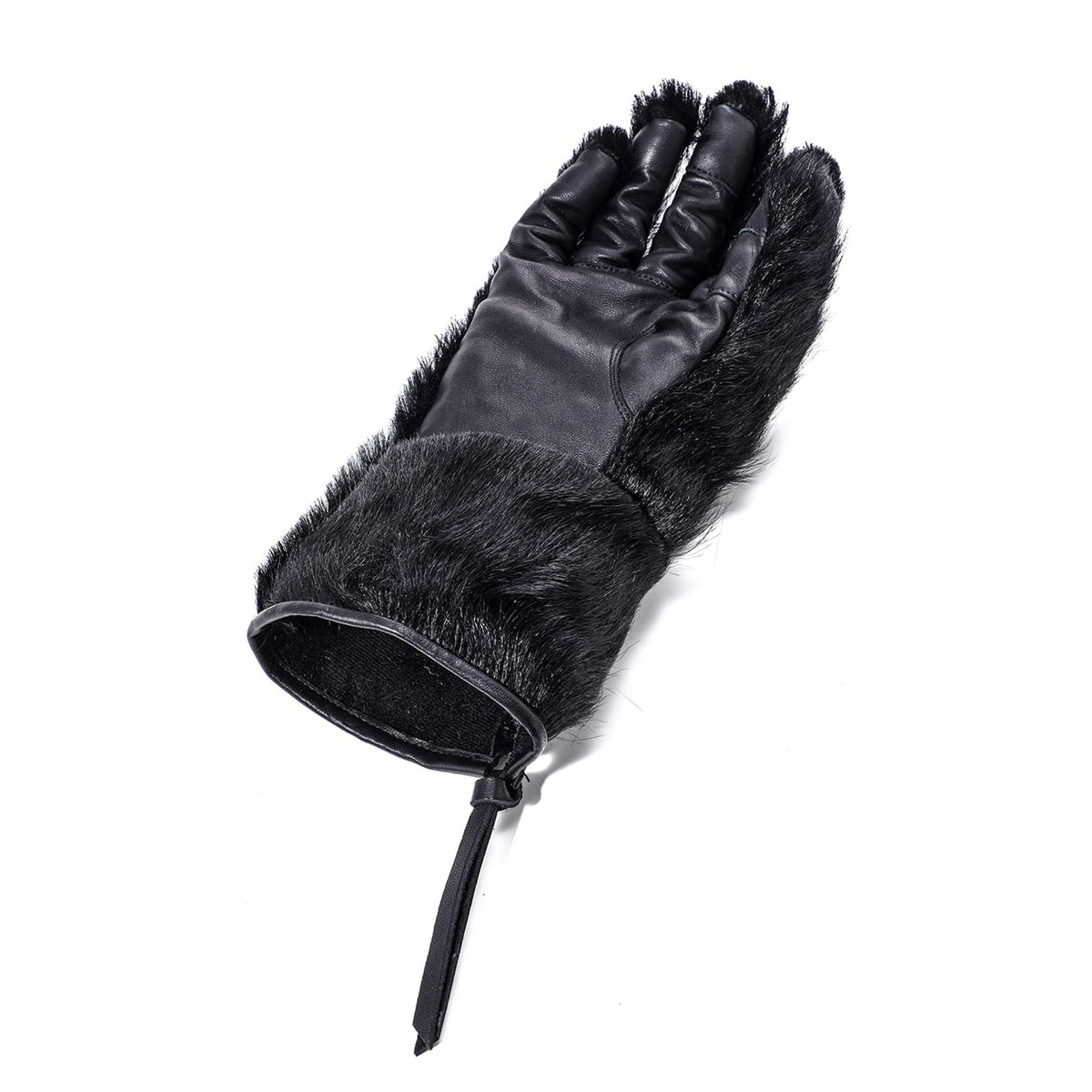 GOAT FUR / HORSE HIDE GLOVES