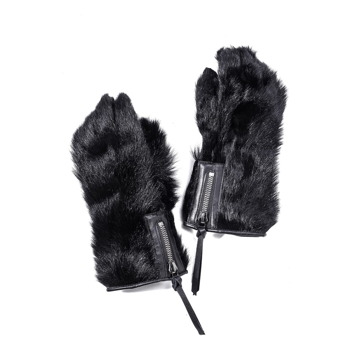GOAT FUR / HORSE HIDE GLOVES
