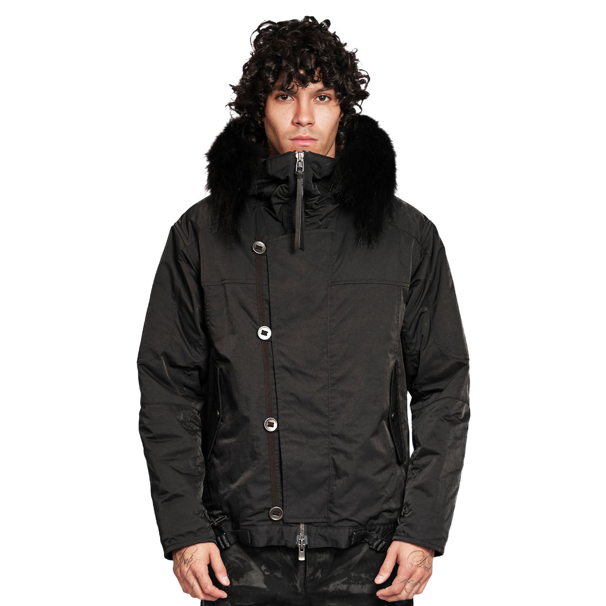 COYOTE FUR FLIGHT JACKET