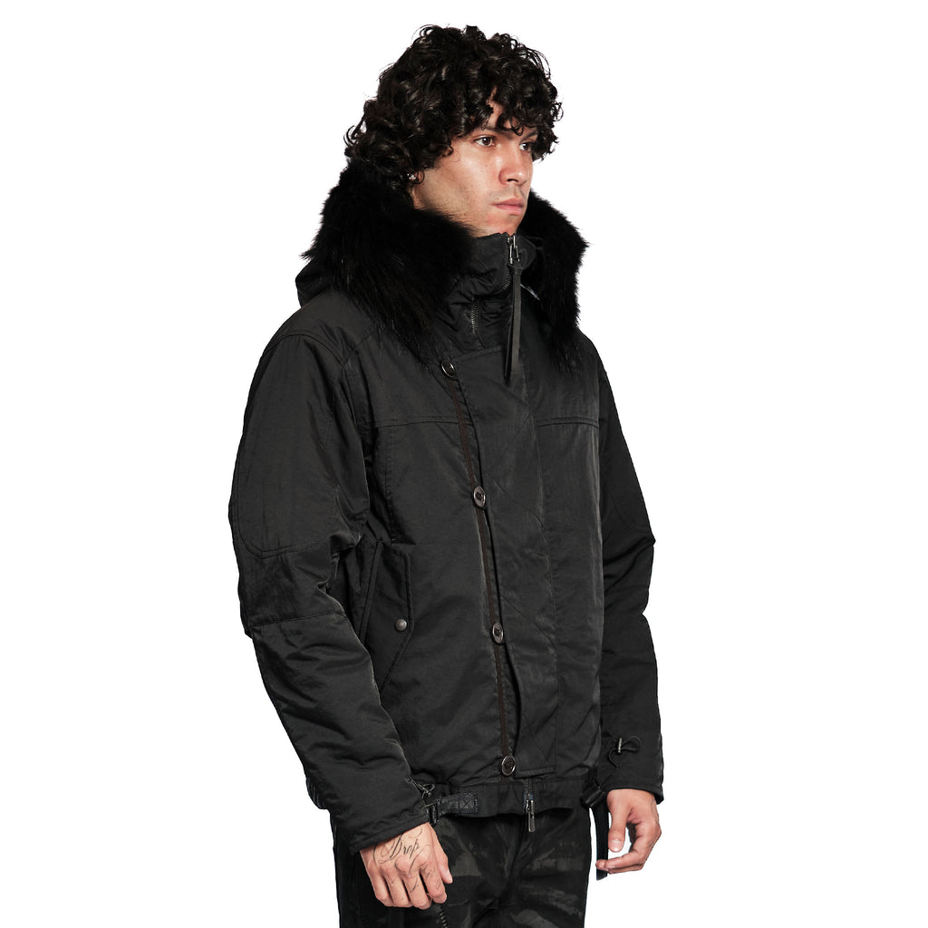 COYOTE FUR FLIGHT JACKET