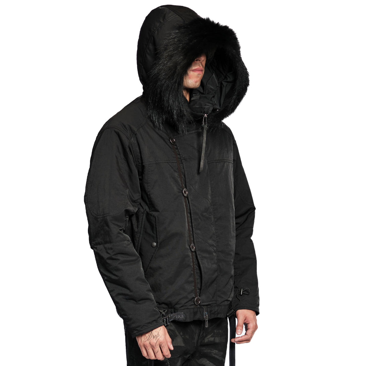 COYOTE FUR FLIGHT JACKET