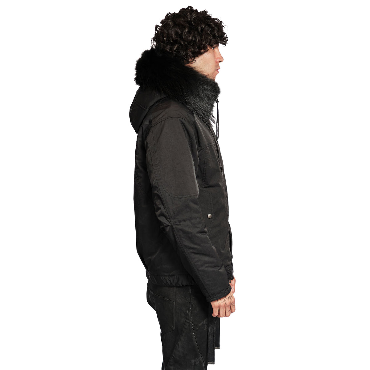 COYOTE FUR FLIGHT JACKET