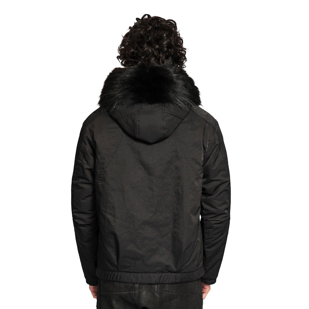 COYOTE FUR FLIGHT JACKET