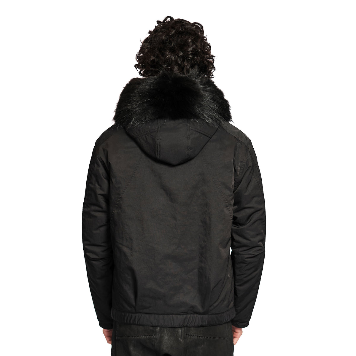 COYOTE FUR FLIGHT JACKET