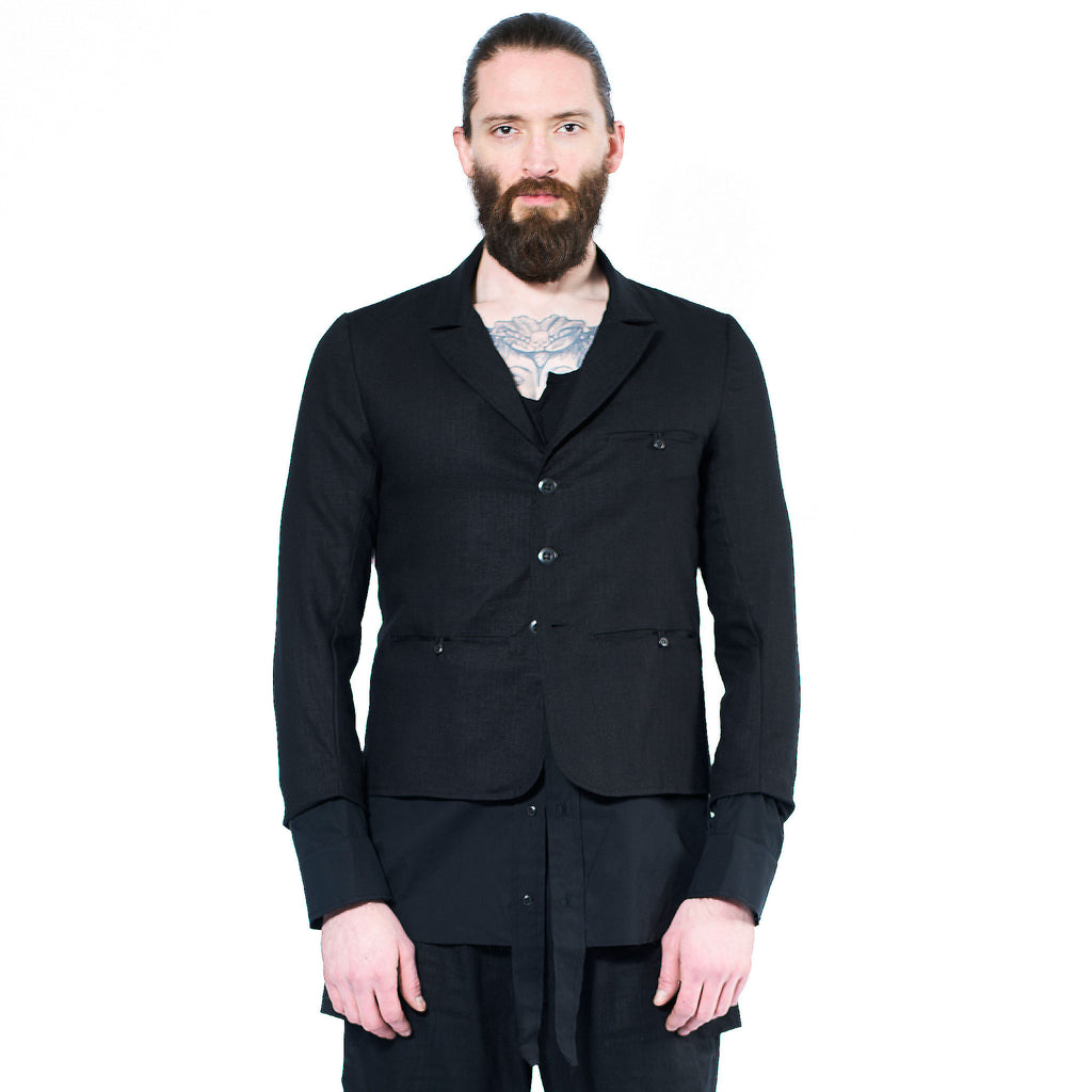 BLAZER W/ INTEGRATED SHIRT