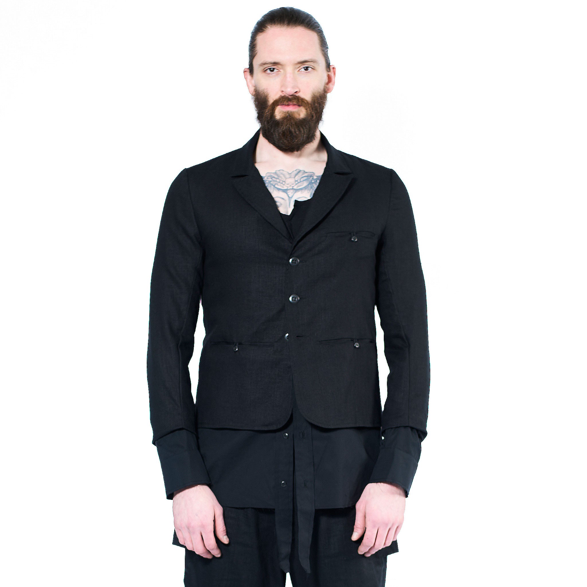 BLAZER W/ INTEGRATED SHIRT