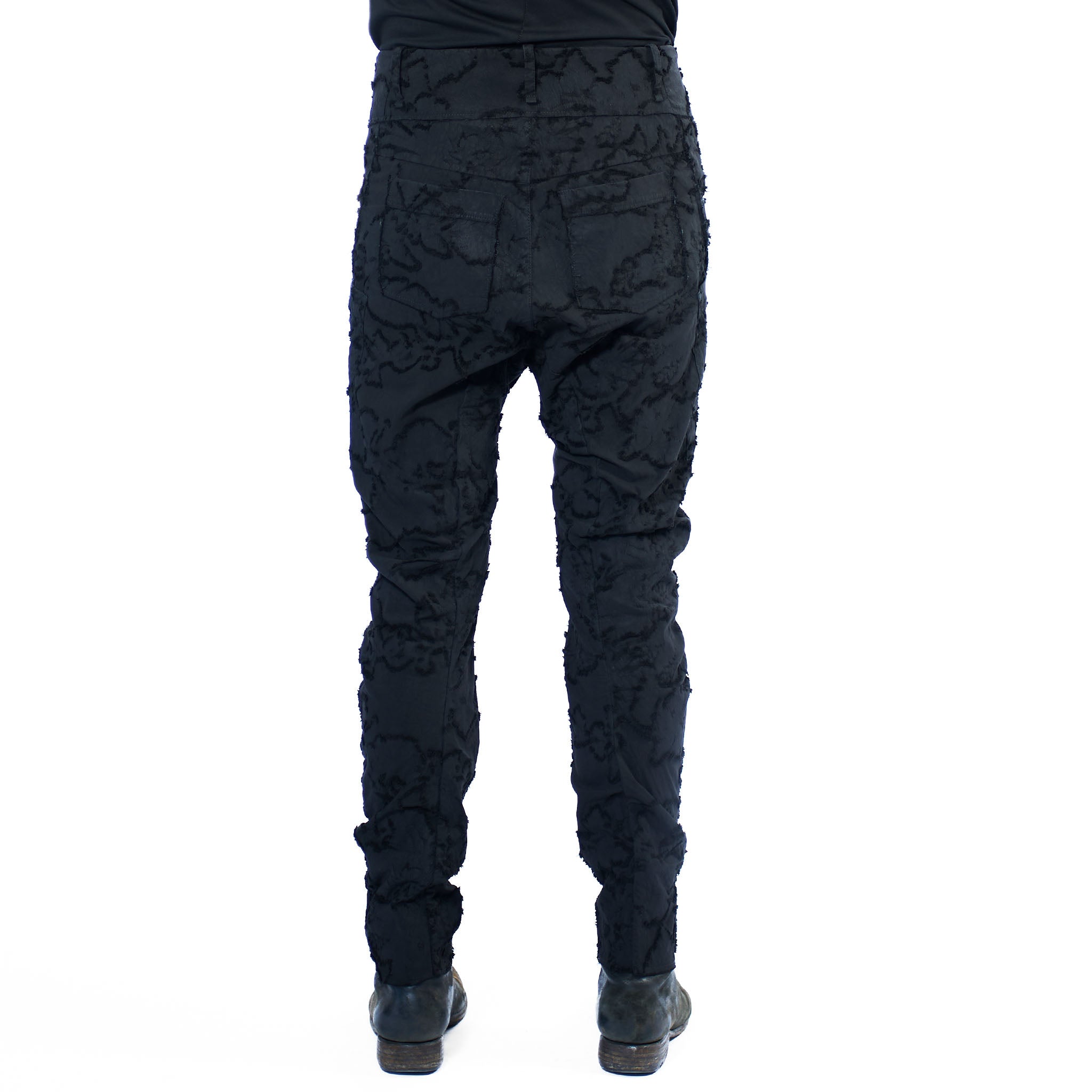 FRAYING BAGGY COMBAT TROUSERS