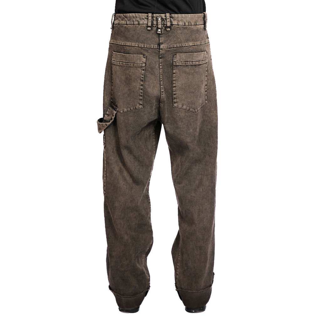 WIDE LEG DART JEANS