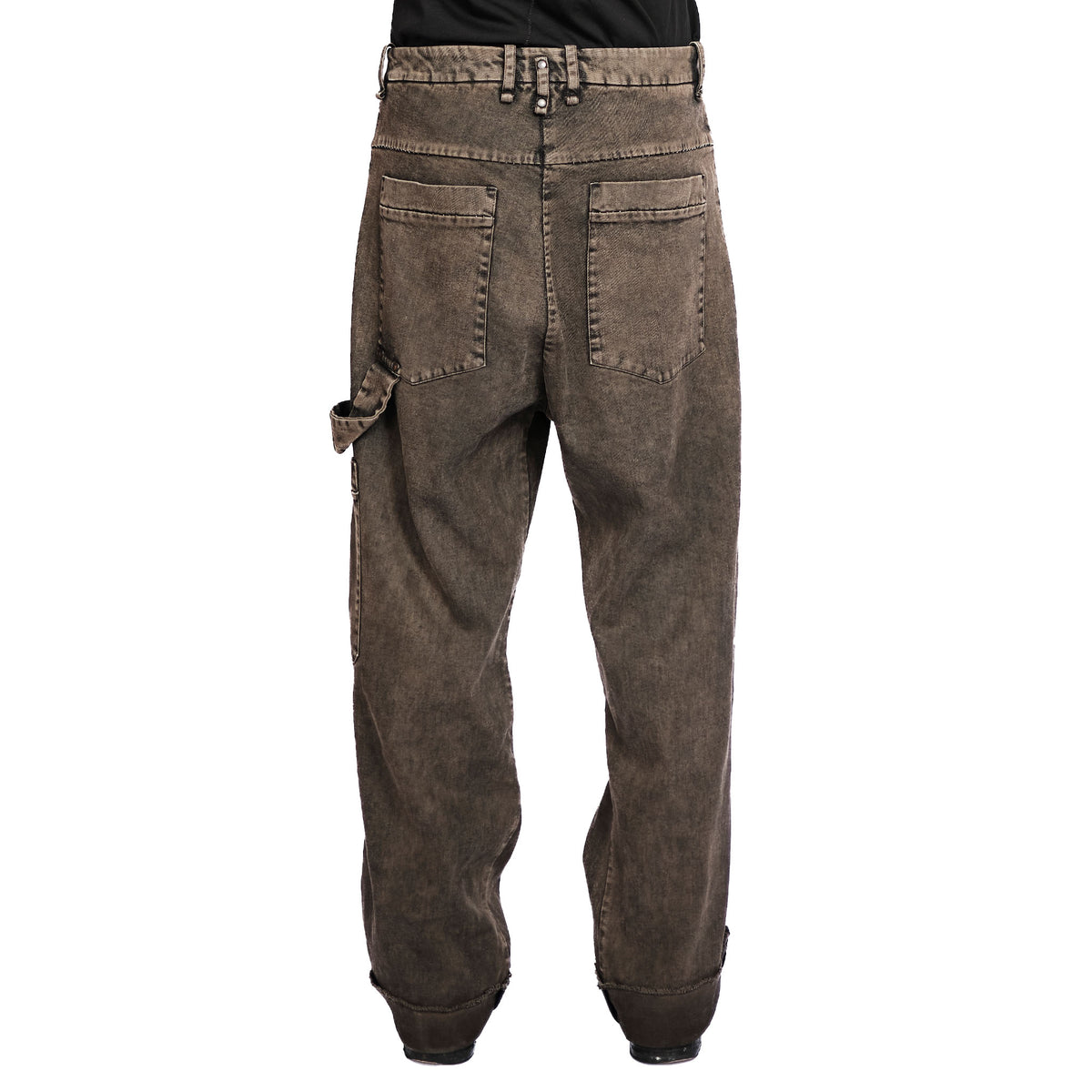WIDE LEG DART JEANS
