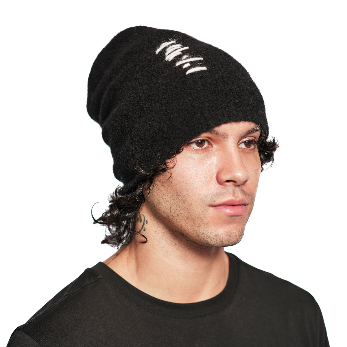 CASHMERE & SILK BEANIE