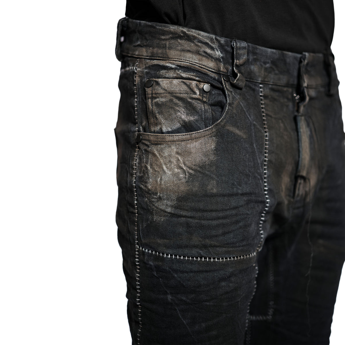 STRETCH DENIM SLIM JEAN (WASH)