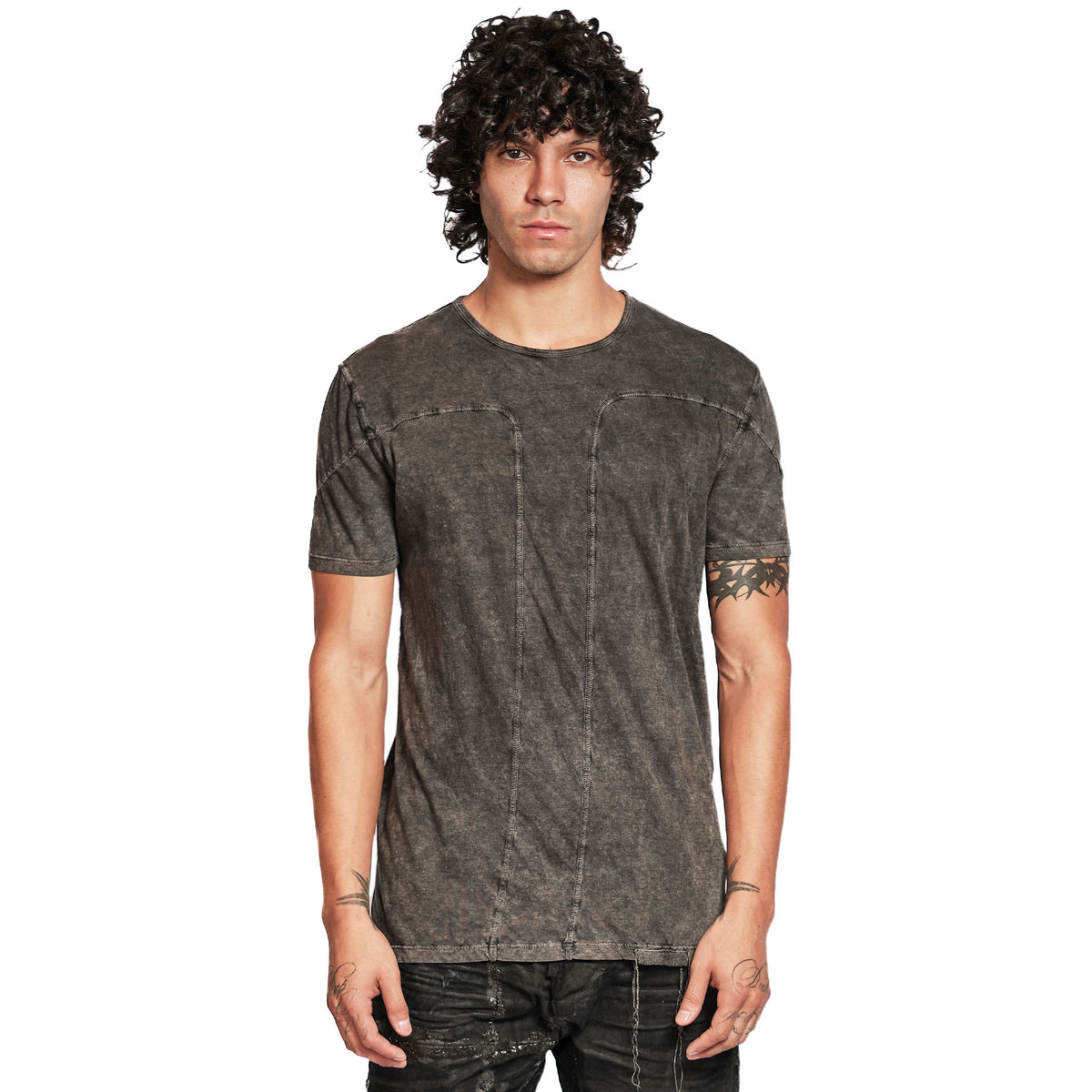 SERGE SEAM COTTON T-SHIRT