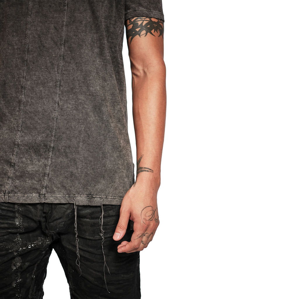 SERGE SEAM COTTON T-SHIRT