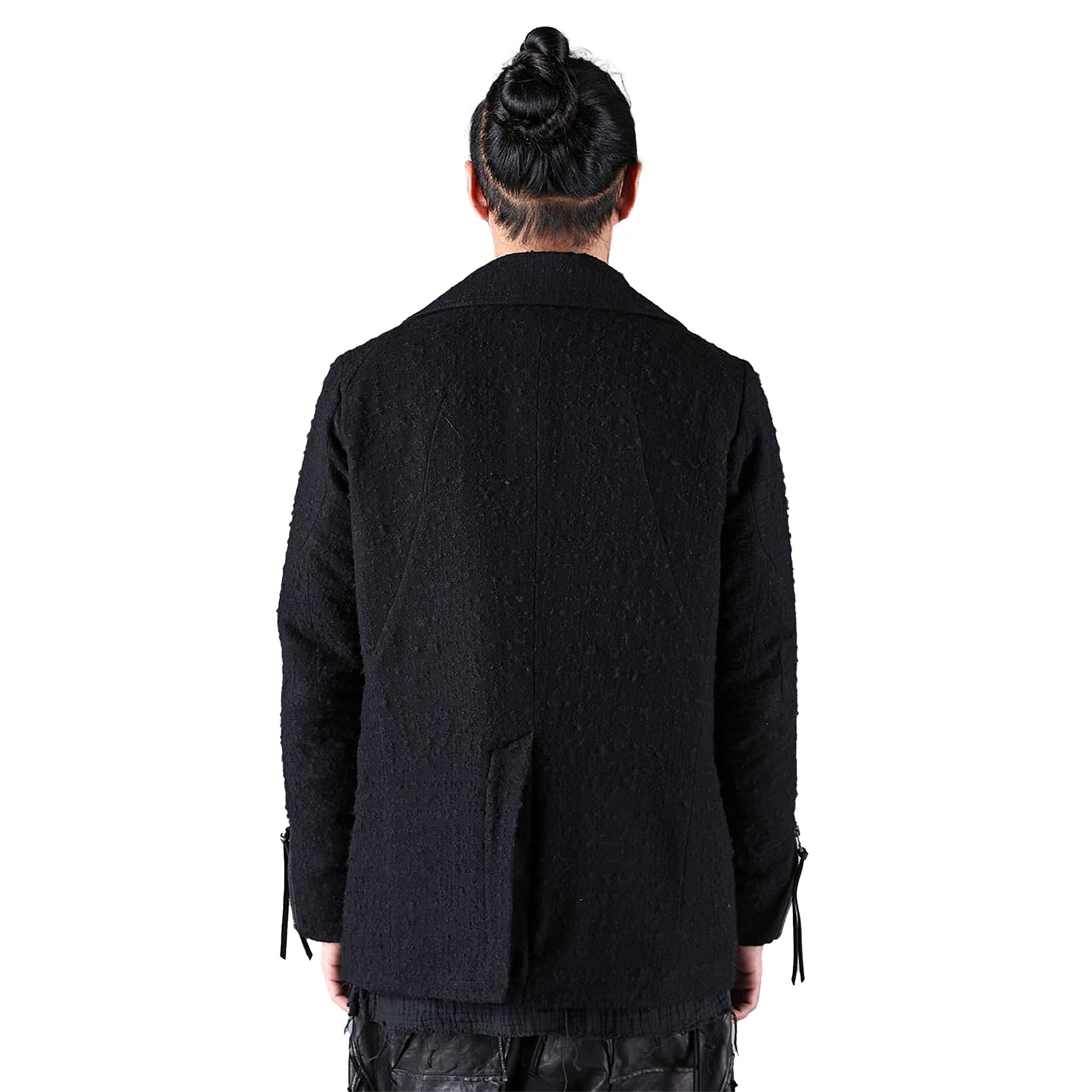 BRUSHING NEP PEA COAT