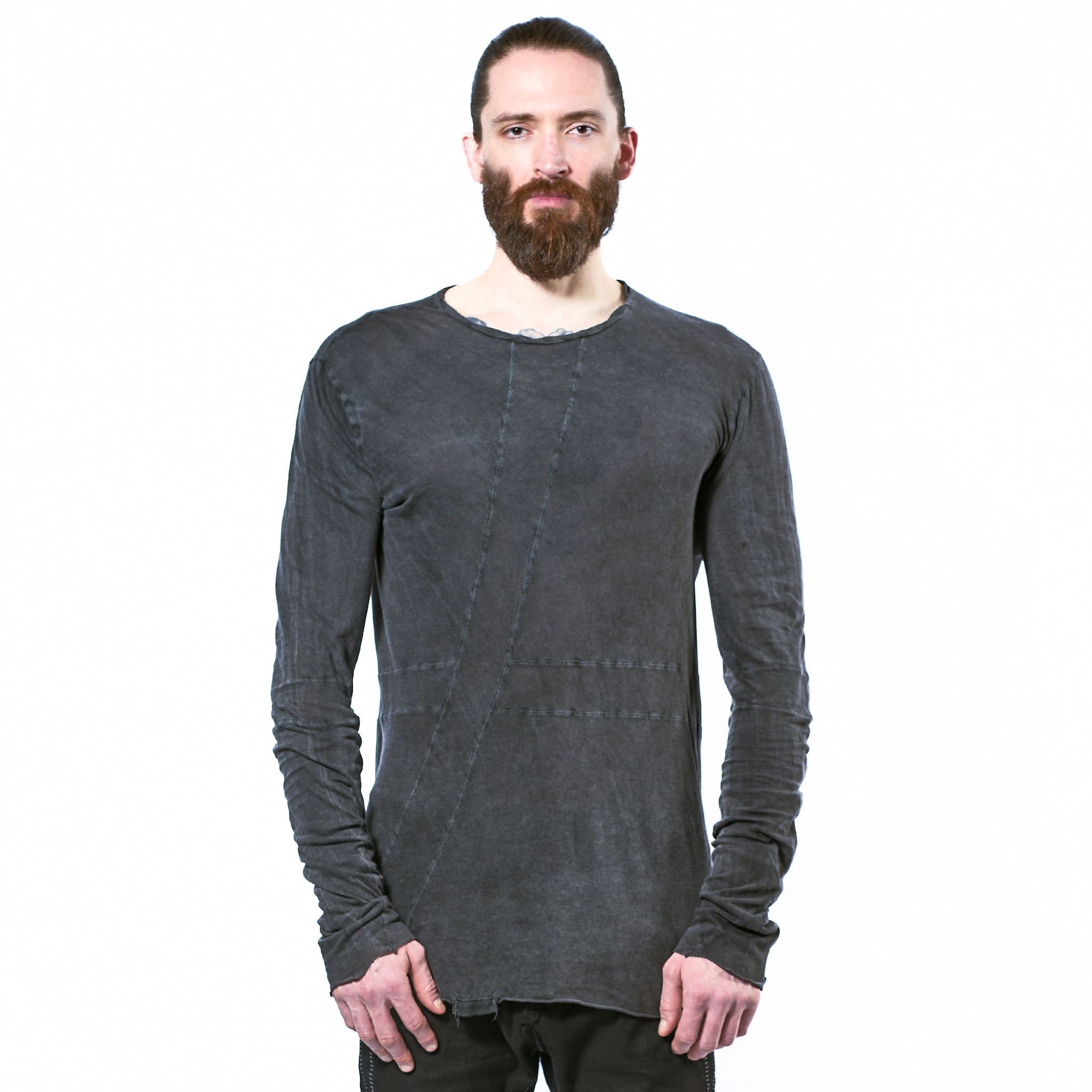 ORGANIC COTTON PANEL LONG-SLEEVE