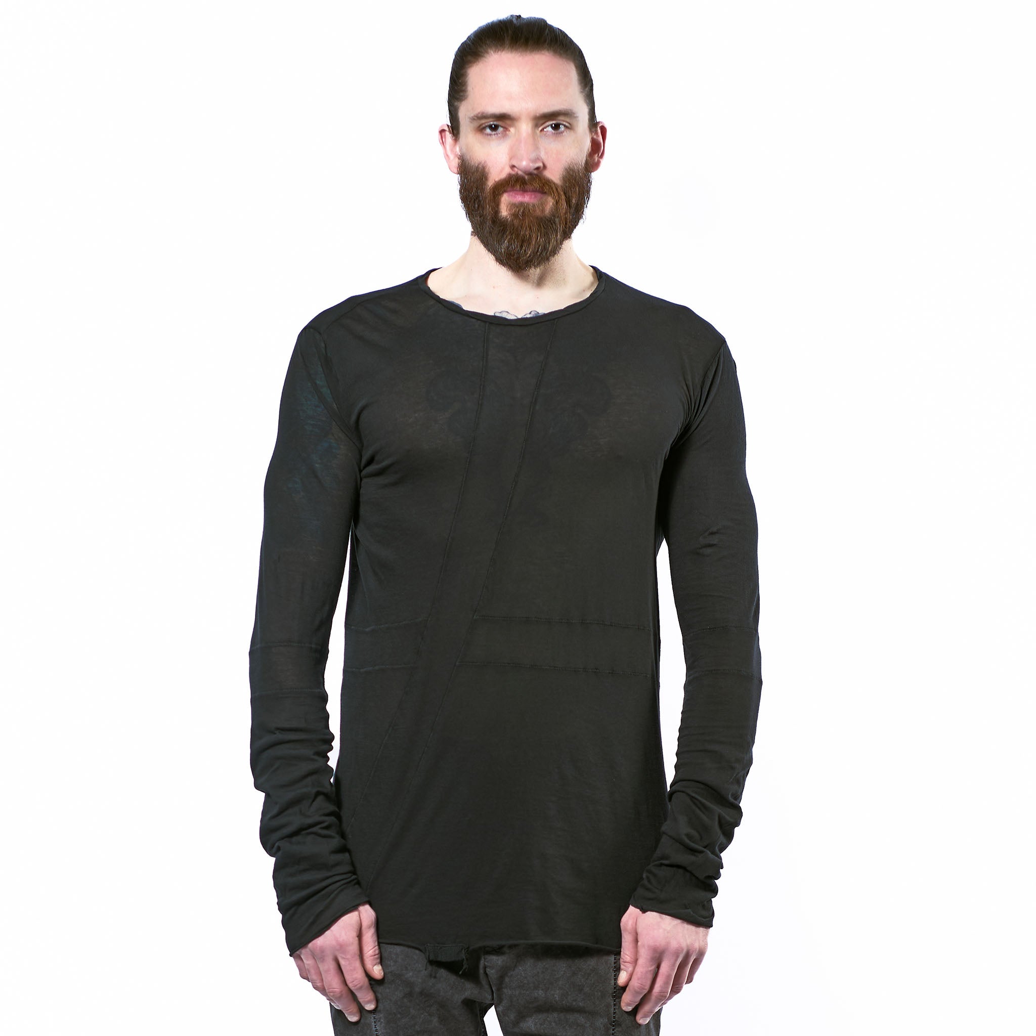 ORGANIC COTTON PANEL LONG-SLEEVE