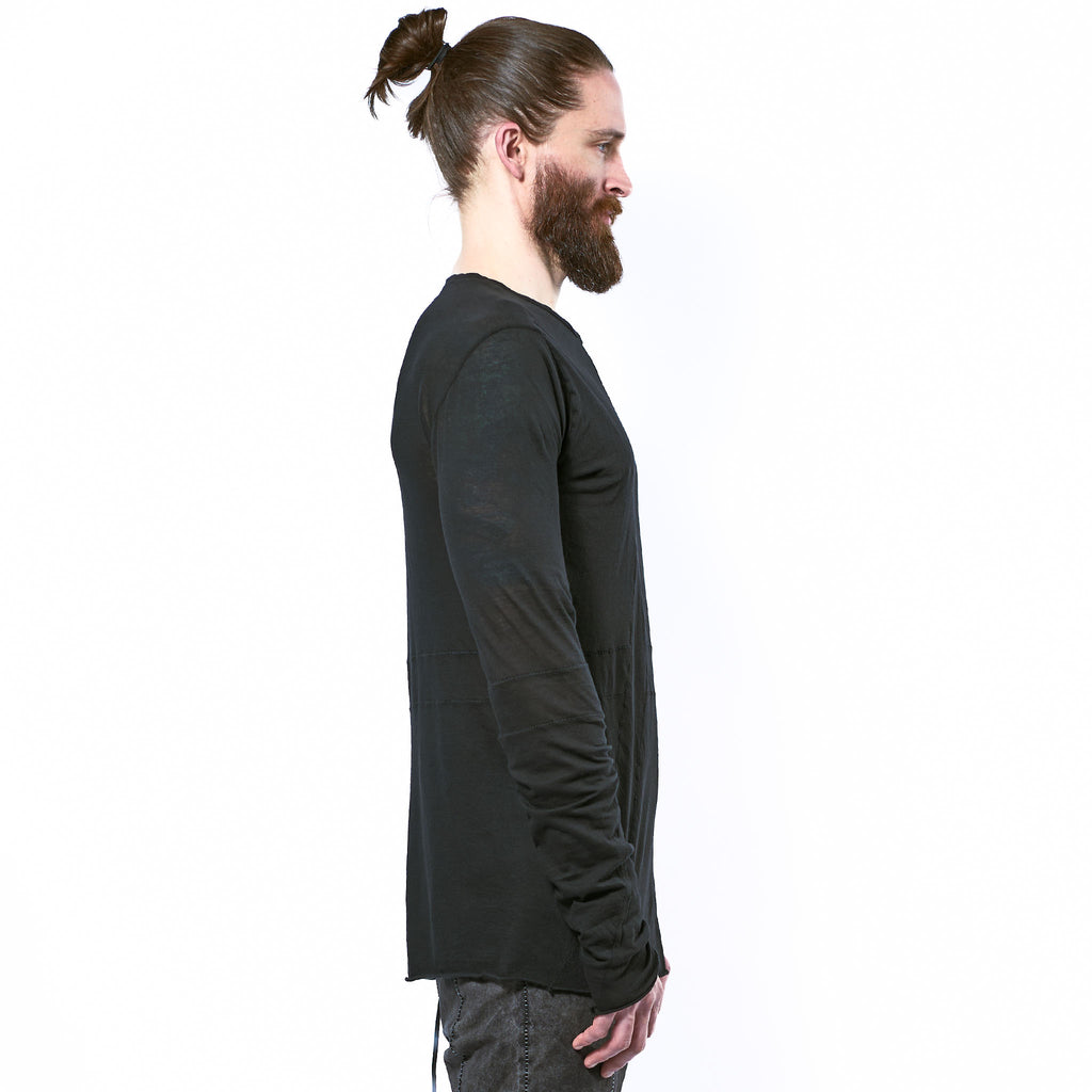 ORGANIC COTTON PANEL LONG-SLEEVE