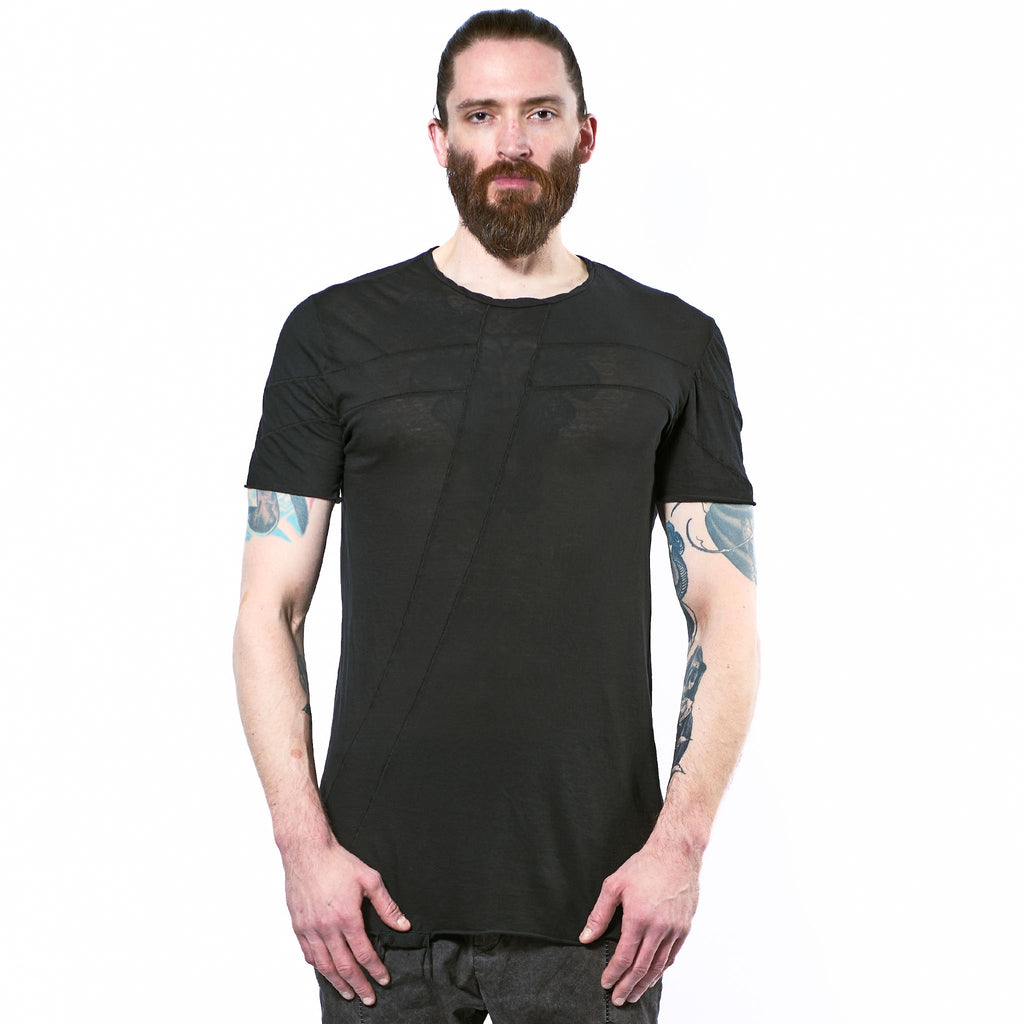 ORGANIC COTTON PANEL T-SHIRT