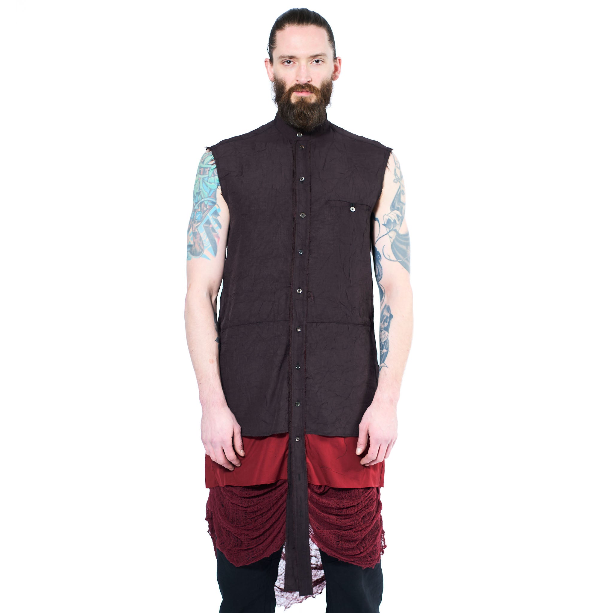 TRIPLE LAYER SHIRT (SLEEVELESS)