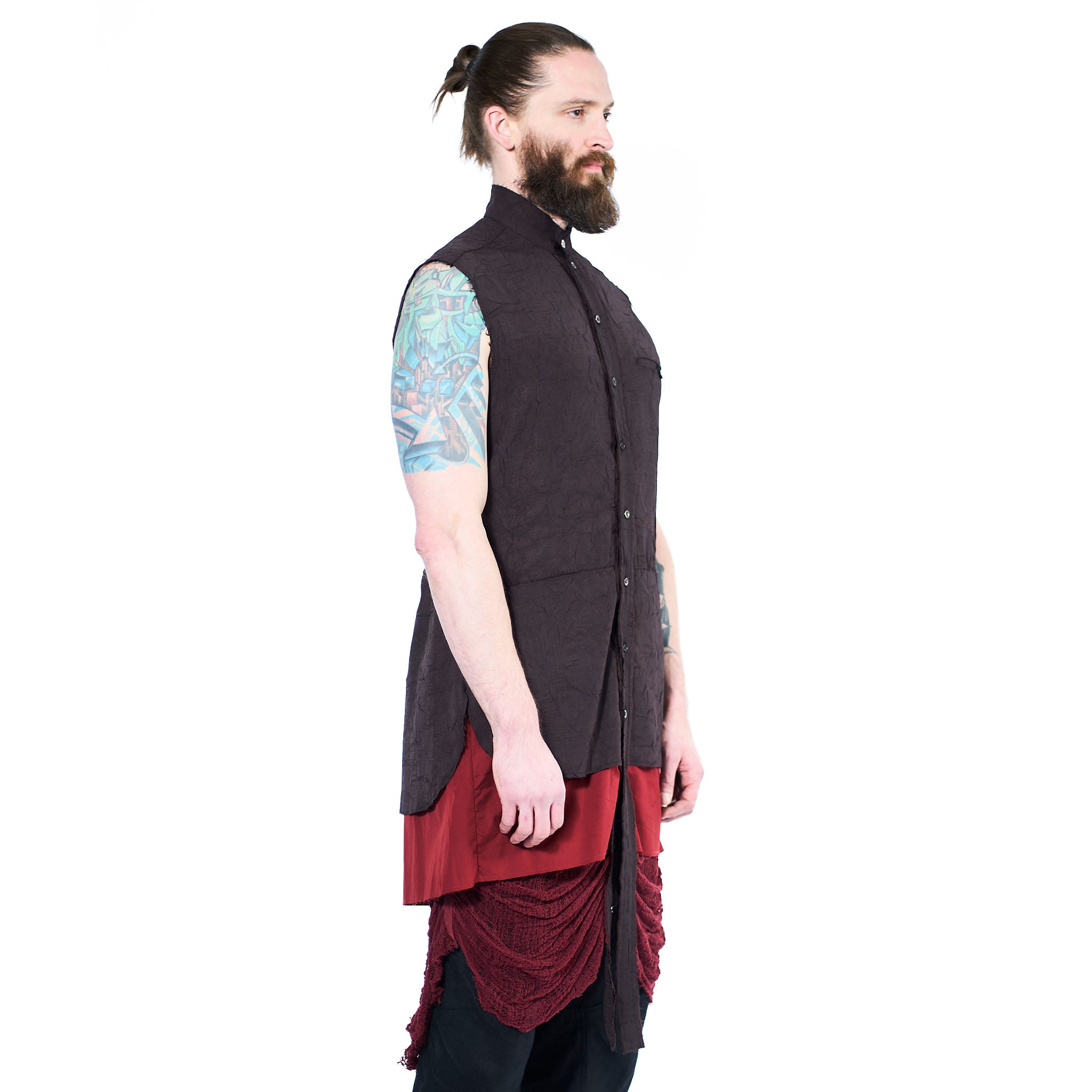 TRIPLE LAYER SHIRT (SLEEVELESS)